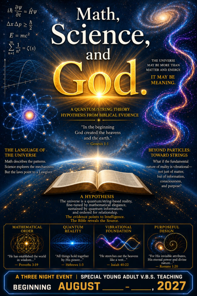 Math,Science and God #18 Final